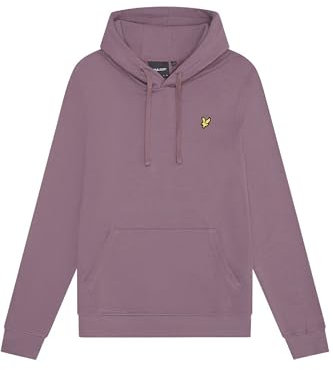 Lyle & Scott Pullover Hoodie Maglia di Tuta, Rosa, S Uomo