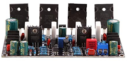 Cpolebev Placa de Amplificador de Potencia Mono 1943 + 5200 Placa de Amplificador de Tubo Posterior de 200 W de Alta Potencia