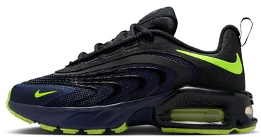 Nike Air Max Fire Schuh Für Ältere Kinder, Blackened Blue/Volt-Photo Blue-Black, IF2622-402, 39 EU (6.5Y US)