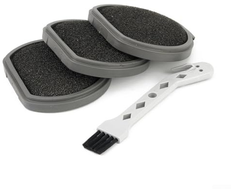 Ersatzfilter für QX9 und FX9 Modelle, schnurlose Staubsauger, waschbare wiederverwendbare Vormotorfilter, mit Reinigungsbürste, Staubsaugeraufsatz Ersatz ASKQX9