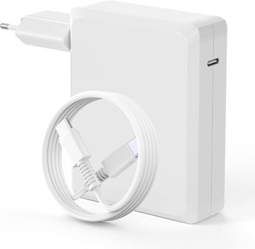 Mac Book Ladegerät 140W PD 3.1 USB-C Schnellladegerät, kompatibel mit MacBook Pro/Air 13–16 Zoll (2016–2026 M1 bis M5), geeignet für iPhone & iPad, Ersatznetzteil, 2m 5A USB-C Kabel