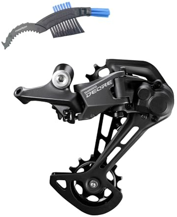maxxi4you Shimano Deore RD-M5100-SGS Schaltwerk 11-Fach inkl Fahrrad Kettenbürste