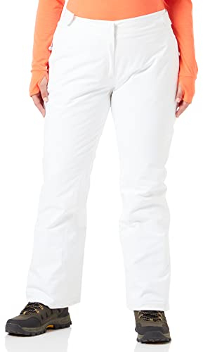 Schöffel Damen Ski Pants Pinzgau1, wind- und wasserdichte Schneehose mit 2-Wege-Stretch, atmungsaktive Damen Hose mit Schneefang, bright white, 46