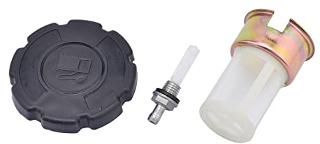 Cancanle Tankdeckel mit Gelenkfilter und Tankfilter für Honda GX120 GX160 GX200 GX240 GX270 GX340 GX390 5.5HP 6.5HP 11HP 13HP Motorgenerator