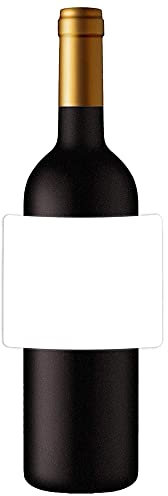 Mr-Label 4” x 3-1/3” Waterproof Matte White Wine Label - for Inkjet & Laser Printer - for 750ml Wine Bottle - Tear-Resistant - for Homemade Wine/Wedding (50 Sheets/Total 300 Labels)