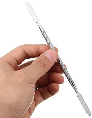 YOUTTOO 8Pcs Stainless Steel Cement Spatulas Dental Double Ended Mixing Spatula Scraper