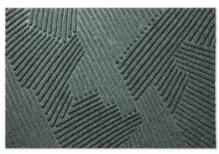 HEYMAT Strå Hochwertige Fußmatte 60x90cm groß für Innen & Außen - Schmutzfangmatte rutschfest, waschbar & wetterfest - für Eingangsbereich & Aussenbereich - Grün