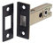 Bathroom Deadbolt Lock 76mm / 57mm Backset Matte Black