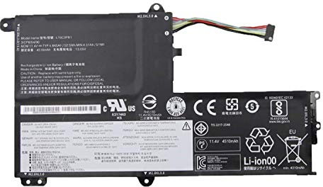 WYGUO L15C3PB1 5B10W67358 5B10Q39205 L15M3PB0 5B10Q39202 L15L3PB0 Sostituzione della batteria del laptop per Lenovo IdeaPad 330S-14AST 330S-14IKB 330S-15ARR 330S-15AST 330S-15IKB Series 11.4V 52.5Wh