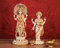 SHIVAJI ARTS Vishnu Lakshmi Statue 31,5 cm Göttin Lakshmi Statue Hindu-Göttin des Geldes Reichtum Wohlstand Fülle und Fruchtbarkeit Lakshmi Narayana Idol