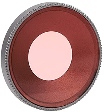 Action Camera Lens Tauchfilter Rosa Schnorchelobjektivfilter mit Aufbewahrungsbox für Action 3