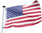 FLAGLY Bandiera USA di alta qualità, 100 x 150 cm, peso tessuto 115 g/m², stampata, robusto e resistente alle intemperie, con occhielli (100 x 150 cm, USA)