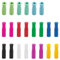 22Pcs Silicone Straw Tips, GLADFRESIT Food Grade Reusable Straws Tips Covers Multicolor Straws Protector
