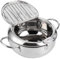 Marmite En Acier Inoxydable Marmite Friteuse Mini Marmite Japonaise Marmite Outils De Cuisine(24cm)