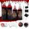 Pardofelis Kunstblut Halloween Set, Kunstblut für Haut SFX Makeup, Wundeschorf Blutspray Spritzer Kunstblut Dickflüssig Schwamm Hautwach Schaber Verbandstoff für Halloween Kostüm