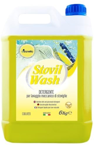 SOLEPLASTIC Lessive Liquide Lave-vaisselle 5 Litres Détergent Plats Brillants Lave-vaisselle (1)