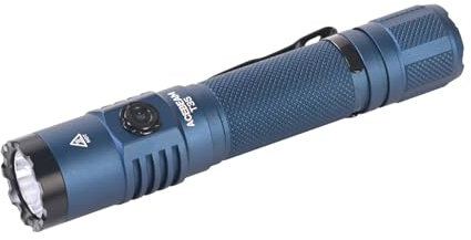 ACEBEAM T35 Taktische EDC-Taschenlampe, Geschenke für Männer, 1600 hohe Lumen, Taschenlampe, wiederaufladbar, Dual-Schalter, taktische Taschenlampe, super helle LED-Taschenlampe für Notfall, Camping