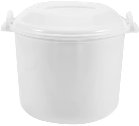 ABOOFAN 1juego Olla Vaporera Microondas De Cocinero De Arroz Reutilizable y Portátil Para Cocción y Vapor Utensilio De Cocina Práctico