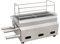 EKsma Barbecue au Charbon de Bois sans fumée, Barbecue de Pique-Nique, Barbecue Portable en Acier Inoxydable épais, Amovible, for Bureau, Maison, Barbecue extérieur, Camping-Car, fête de Jardin
