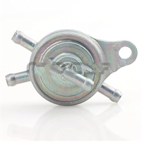 Bombas de Alimentación Moto 1 Válvula Purga Combustible 3 Vías En Línea Para GY6 Chino 50 Cc 125 Cc Y 150 Cc Llave Combustible Piezas Scooter Ciclomotor Y ATV Combustible Bomba Assy