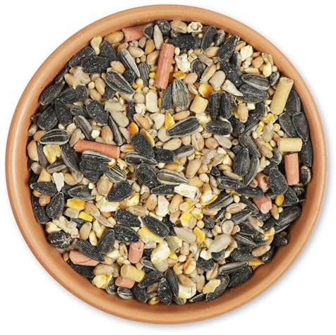 CJ Wildlife Streufutter für Wildvögel 10kg – Vogelfutter Wildvögel Ganzjährig – Energiereich mit Fettstäbchen – Wildvogelfutter für Futtertisch und Boden