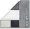 Joop! Handtücher Signature Lines 1658 schwarz - 97 Seiflappen 30x30 cm