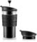 Bodum 11102-01S Travel Press Kaffeebereiter, Kunststoff, Schwarz/transparent, 8.9 cm