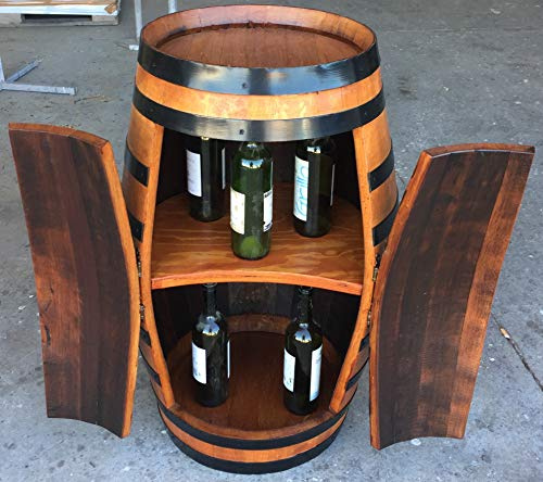 Agorà Botti Fass Weinregal mit zwei Türen