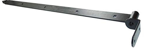 Ladenband Set mit Kloben 1000 x 50 x Ø18 schwarz Ladenbänder Torband Türband Türbänder