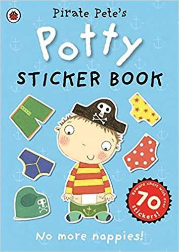 Pirate Pete's Potty sticker activity book Pirate Pete and Princess Polly Paperback Sticker Book 6 Mar 2014