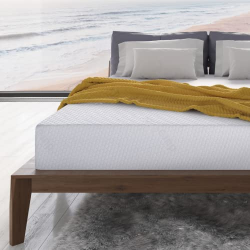 DURA TRIBE GelSmart | EU Single 3ft | Gel Infused Cool Memory Foam Mattress Removable Breathable Cover Medium Feel 15 cm Deep (90 x 200 cm)