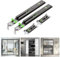 WARQO 2PCS Freno Puerta Corredera Armario de Cierre Suave Kit para Puertas Correderas Empotradas Herraje para 30-110LBS (Color: 5-15kg)
