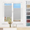 Homland Wabenplissee Plissee ohne Bohren Verdunkelung Klemmfix Thermo Verdunklungsplissee Hellgrau B80 x H110 cm,Thermoplissee ohne Bohren für Fenster, Sonnen, Sicht & Schallschutz Wärmeisolierung