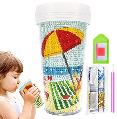 Botella de agua | Botella de agua de diseño de revestimiento de doble capa a prueba de fugas para principiantes, adolescentes, niñas, niños, niños, escuela Delr