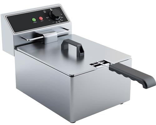 ZORRO Gastro Elektro-Fritteuse 6 Liter 3000 Watt