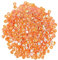 sourcing map Lose Pailletten Irisierende Pailletten 2400 Stück Becher-Pailletten Stickerei-Pailletten für Schmuckherstellung Basteln Nähen, Orange