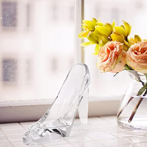 FutureHight Kristall Glas Geburtstags Geschenk Heimtextilien Hohe Absätze Hochzeit Schuhe Figurine Dekorationen