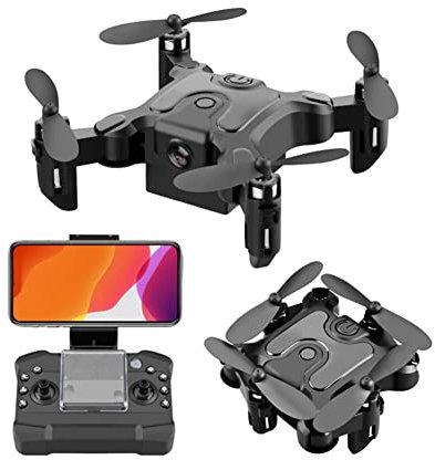 Skiitches 4K Aerial Mini Drone Professional Portable HD Camera High Hold Mode RC Helicopter RC RTF Foldable Quadrocopter,B