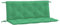 vidaXL Cuscini Panca da Giardino 2pz Verdi 120x50x7 cm Tessuto Oxford