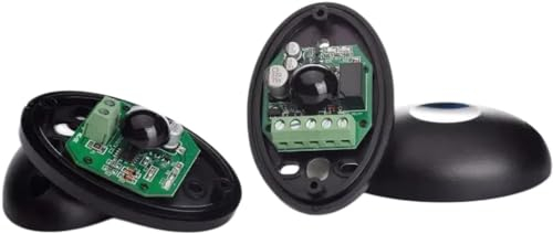 Kit universal de fotocélula infrarroja 12 / 24v AC - DC para automatización de puertas y garajes, sensor de Seguridad con filtro solar