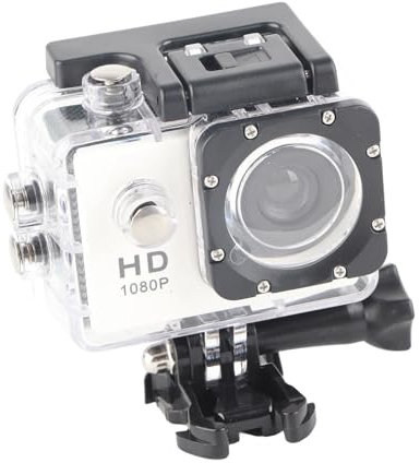 Itonash Action Camera, Full HD 2.0 Inch Action Camera K1080HD 12MP Sports Camera, Action Cam Underwater 30m 98ft Waterproof Camera and Mounting Accessories Kit for Diving Bicycle