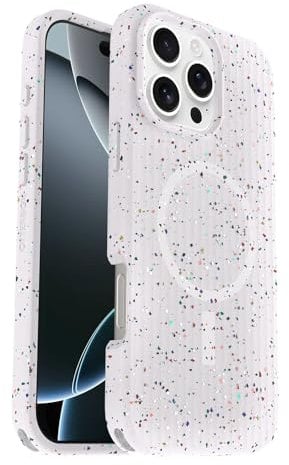 OtterBox Symmetry Series Core for MagSafe Hülle für iPhone 16 Pro Max, stoßfest, sturzsicher, ultraschlank, dünne schützende Hülle, 3X getestet nach Militärstandard, Weiß