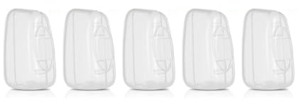 Chikoo Paws & Claws 5 Travel Portable Toothbrush Head Covers - Transparent Toothbrush Protector Case for Home, Outdoor, Camping, Hiking, Business Trip (5 Pcs)