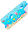 Yeahshion Kids Bath Mat Non Slip Anti Mounld, Cartoon Baby Bath Mats, 100x40cm Extra Large Anti Slip Shower Mat Children Bathtub Mat with Suction Cups & Drain Holes, Machine Washable, Whale
