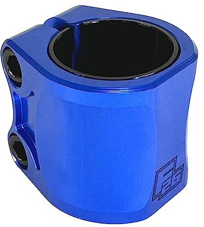 Fantic26 Twinlock Stunt-Scooter Double Clamp Lenker Klemme 32/35 I Trick I Tret I Kinder I Roller I Lenker I Klemme I Kloben I Schelle I Halterung I (Blau)