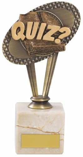 A1 PERSONALISED GIFTS Metal Quiz Trophies