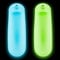 Sharelove Confezione da 2 cover per telecomando Sky Q Sky135, pratica custodia in silicone per telecomando Sky Q Touch e Non-Touch, con cordino, antisismica e antiscivolo (verde brillante e blu)