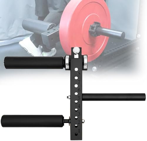 IEOWY Leg Curl Leg Extension Attachment,Plate Loaded for 5cm Diameter,Leg Extension and Curl Machine for Home Gym (1.6cm)