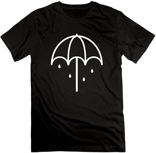B-Ring Me The Horizon BMTH Umbrella Logo Mens Tshirt Hemden(Medium)