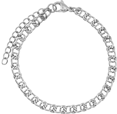 Heideman Gliederarmband Herren Ravi Edelstahl Karabiner | Vielseitiges Accessoire für Männer, ideal zum Verschenken zu jedem Anlass, leicht und langlebig